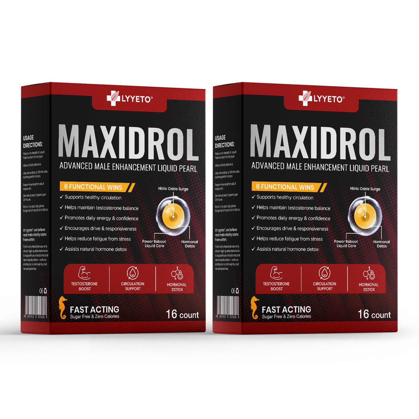 Lyyeto® Maxidrol Advanced Male Enhancement Liquid Pearl
