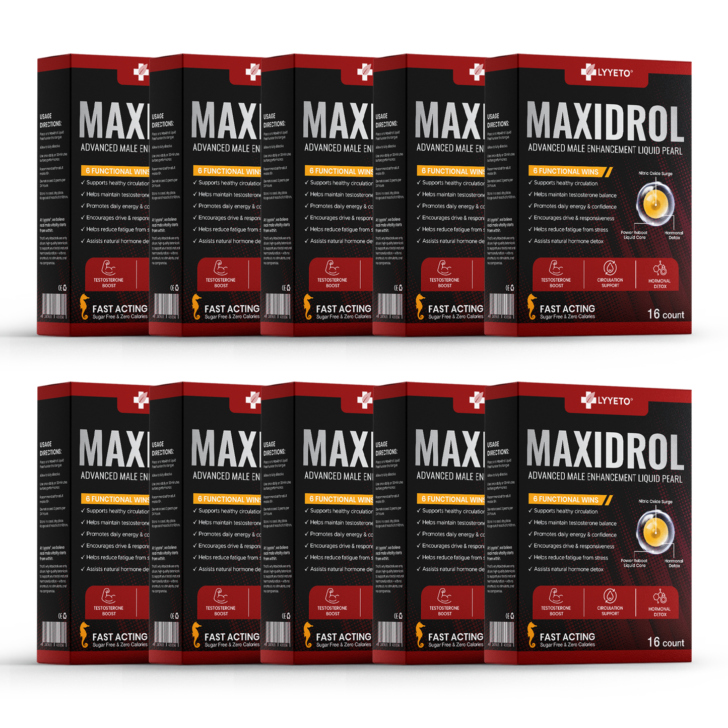 Lyyeto® Maxidrol Advanced Male Enhancement Liquid Pearl