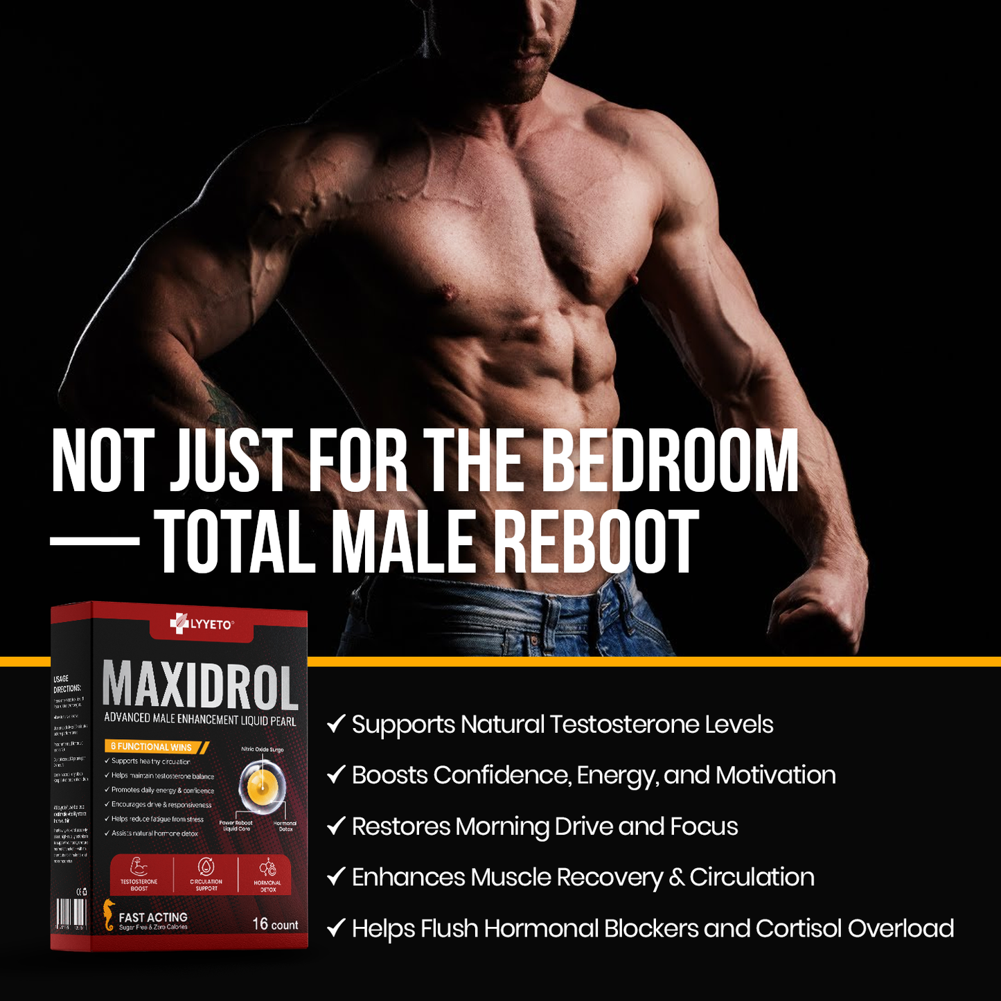 Lyyeto® Maxidrol Advanced Male Enhancement Liquid Pearl
