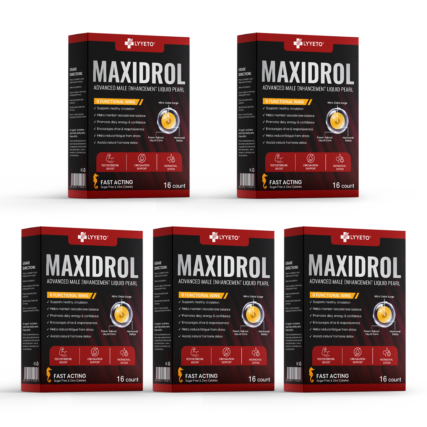 Lyyeto® Maxidrol Advanced Male Enhancement Liquid Pearl