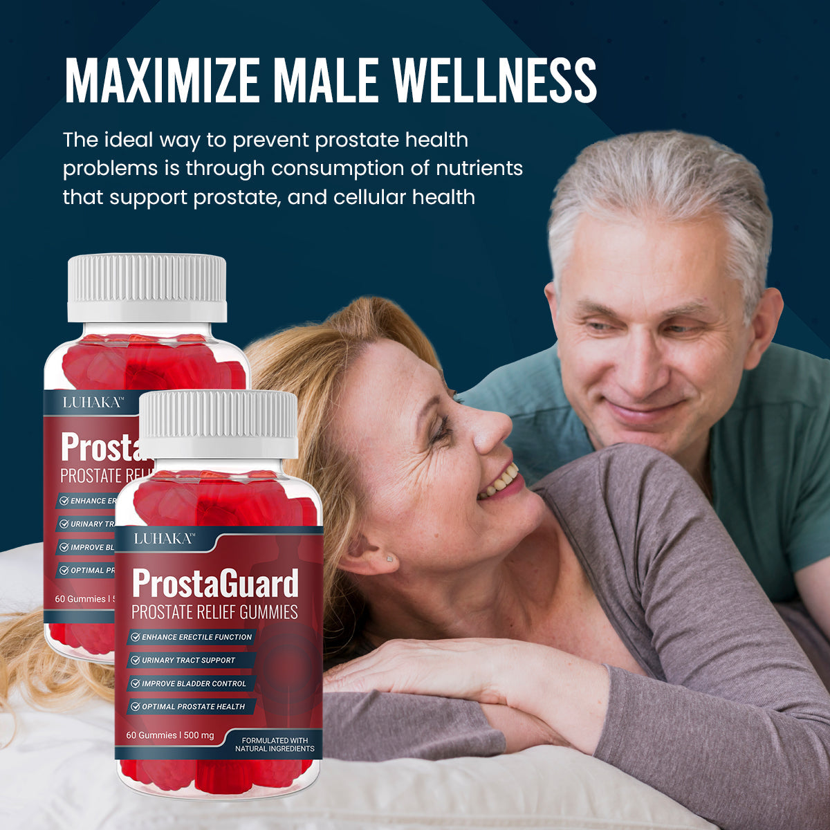 Luhaka™ ProstaGuard Prostate Relief Gummies ⚙️1.03