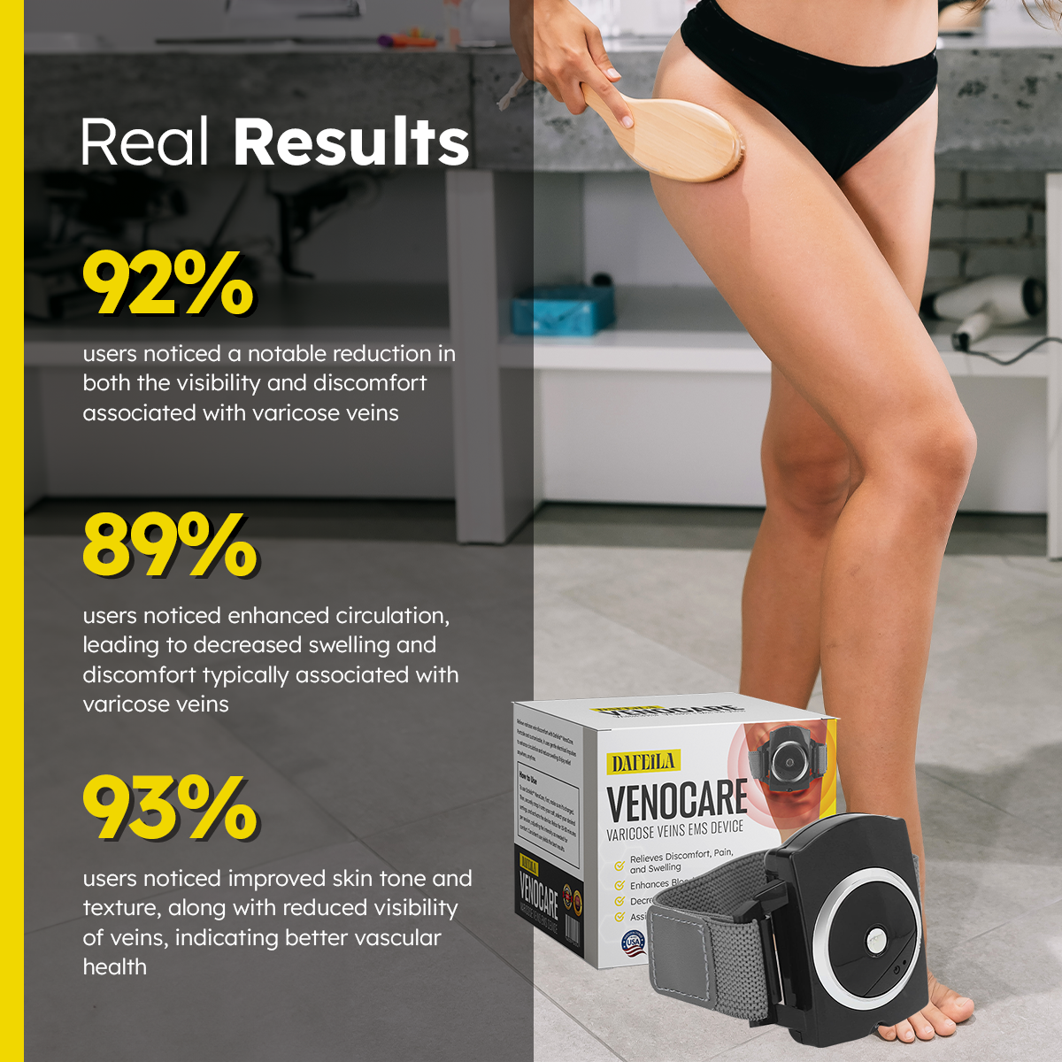 Dafeila™ VenoCare Varicose Veins EMS Device