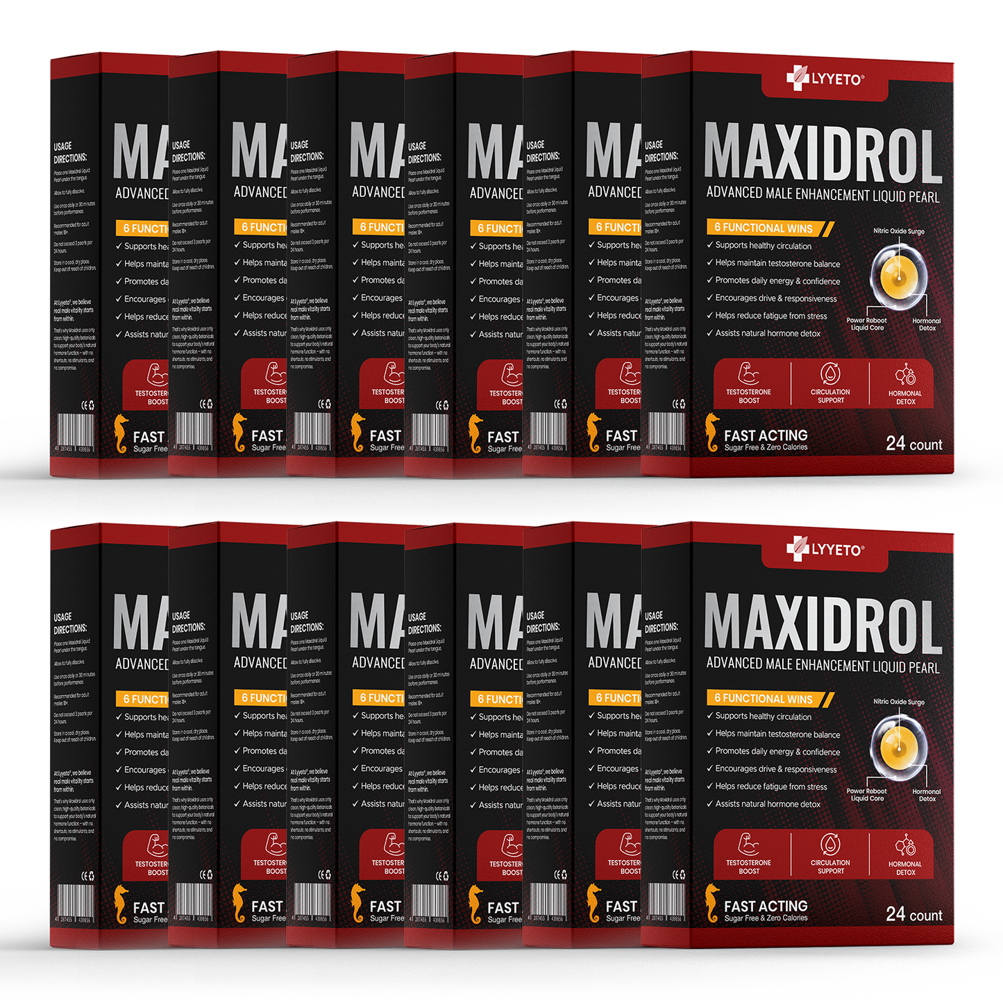 Lyyeto® Maxidrol Advanced Male Enhancement Liquid Pearl Ultra16