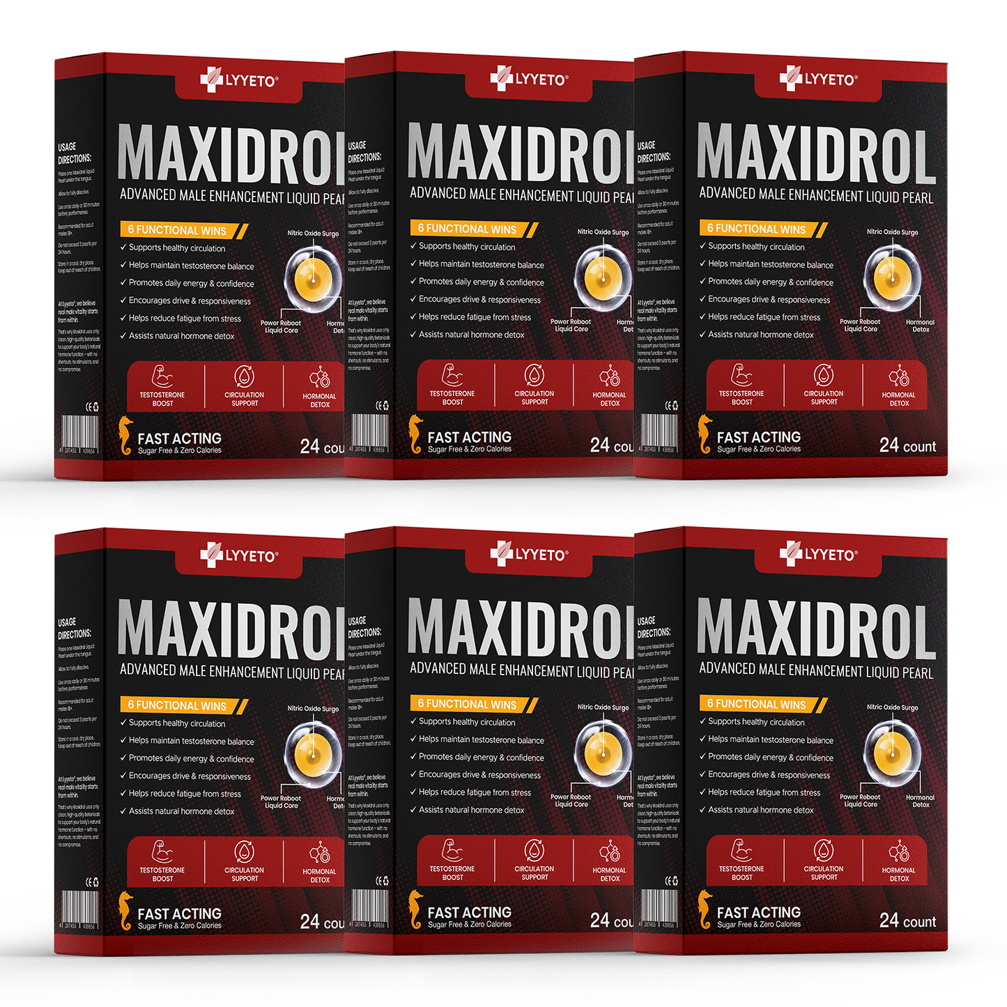 Lyyeto® Maxidrol Advanced Male Enhancement Liquid Pearl Ultra16