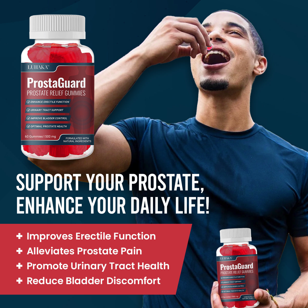 Luhaka™ ProstaGuard Prostate Relief Gummies ⚙️1.02